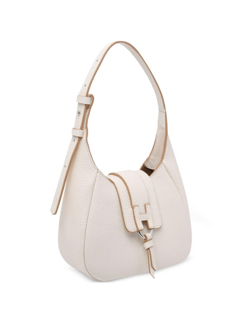 mini leather hobo bag by Selfnex