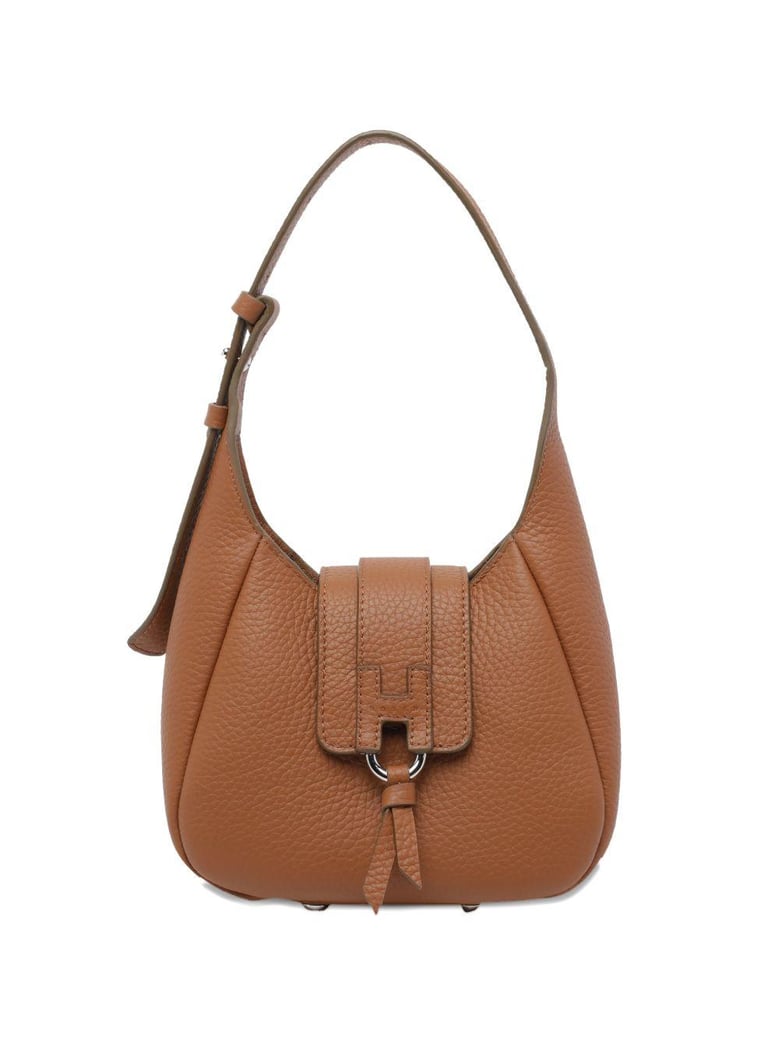 mini leather hobo bag by Selfnex