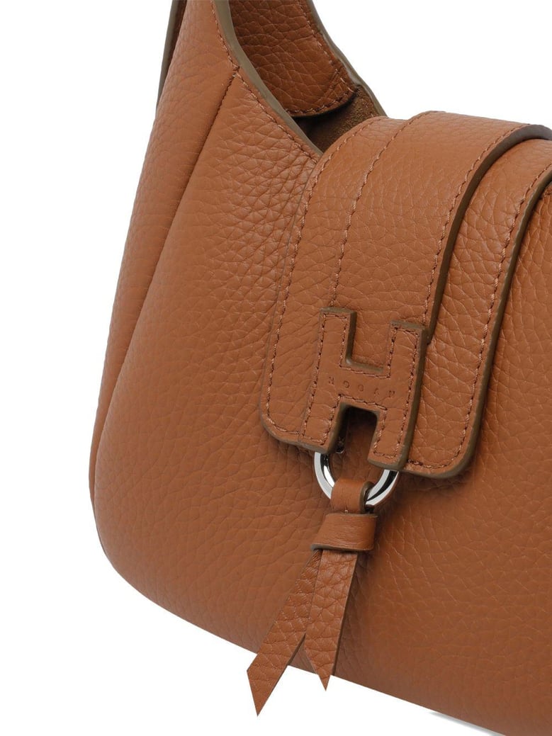 mini leather hobo bag by Selfnex