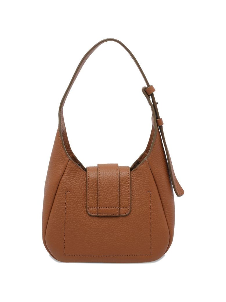 mini leather hobo bag by Selfnex