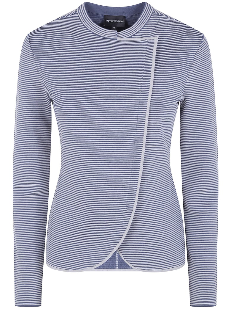 striped blazer jacket by Selfnex