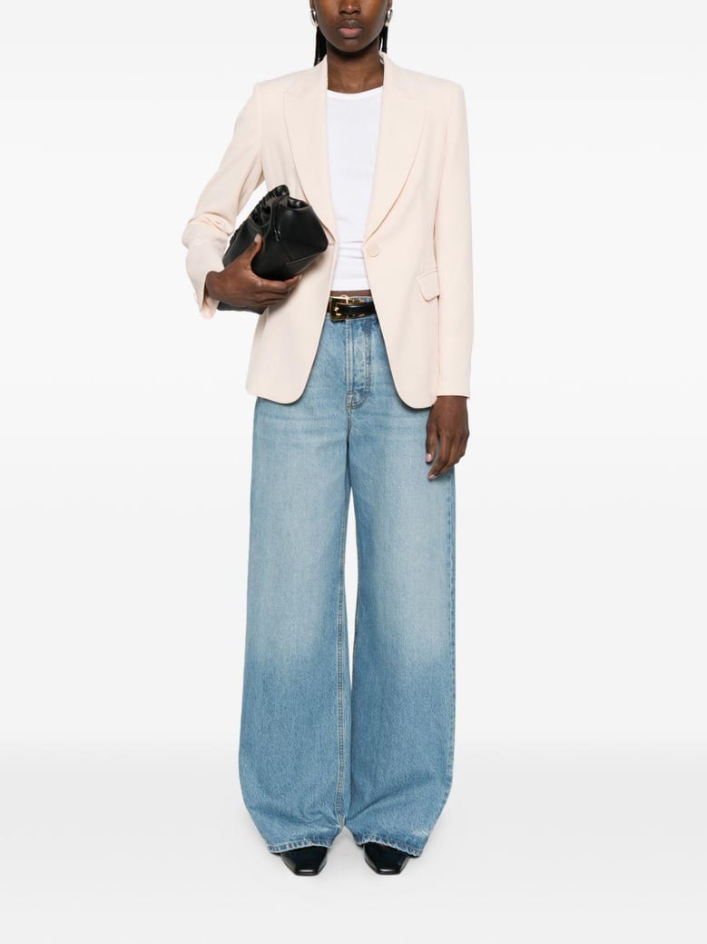 single-breasted blazer jacket by Selfnex