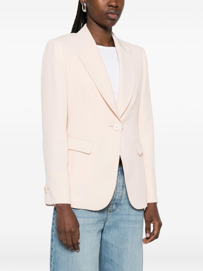 single-breasted blazer jacket by Selfnex