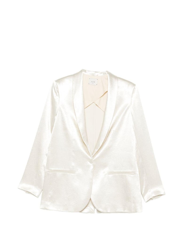 single-breasted blazer jacket by Selfnex