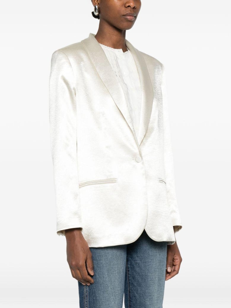 single-breasted blazer jacket by Selfnex