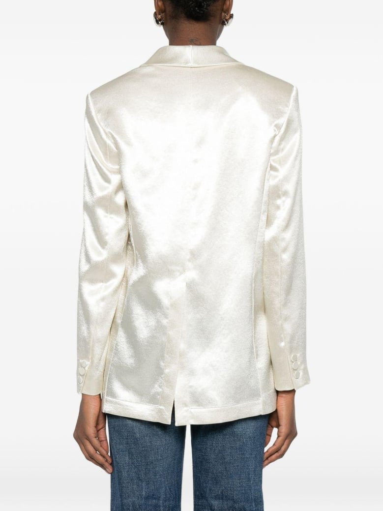 single-breasted blazer jacket by Selfnex