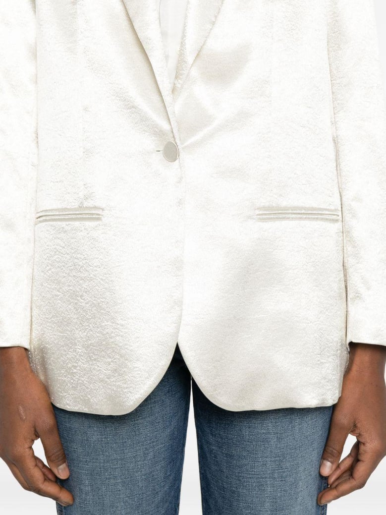 single-breasted blazer jacket by Selfnex