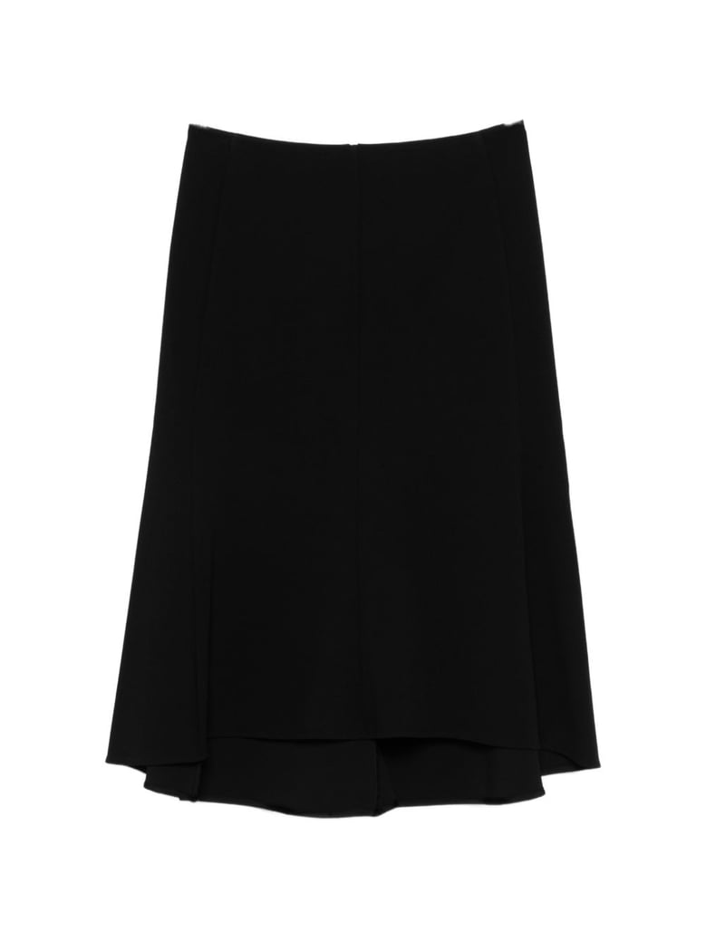 asymmetric short skirt by Selfnex