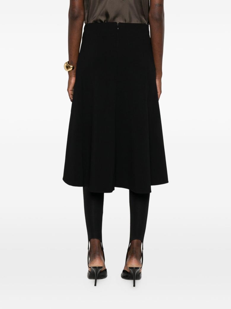 asymmetric short skirt by Selfnex