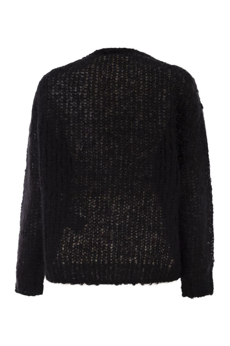 wkddanza - mohair cardigan by Selfnex