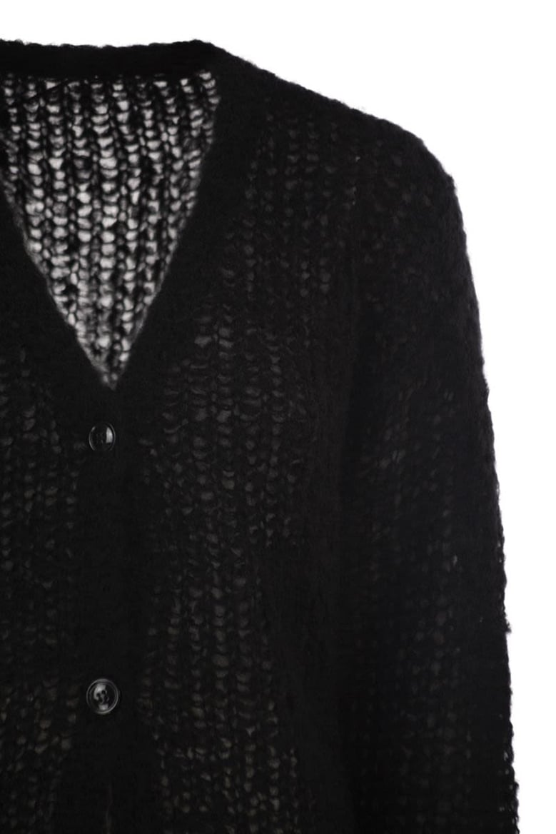 wkddanza - mohair cardigan by Selfnex