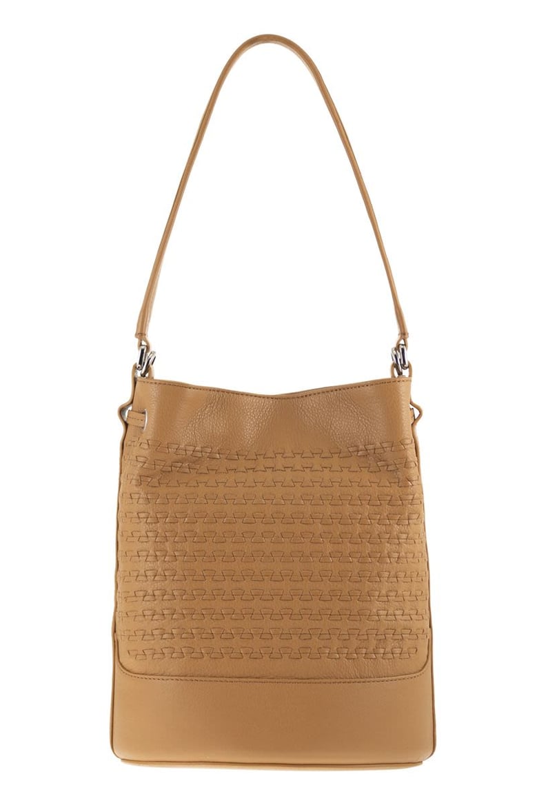 monda - leather bucket bag s by Selfnex