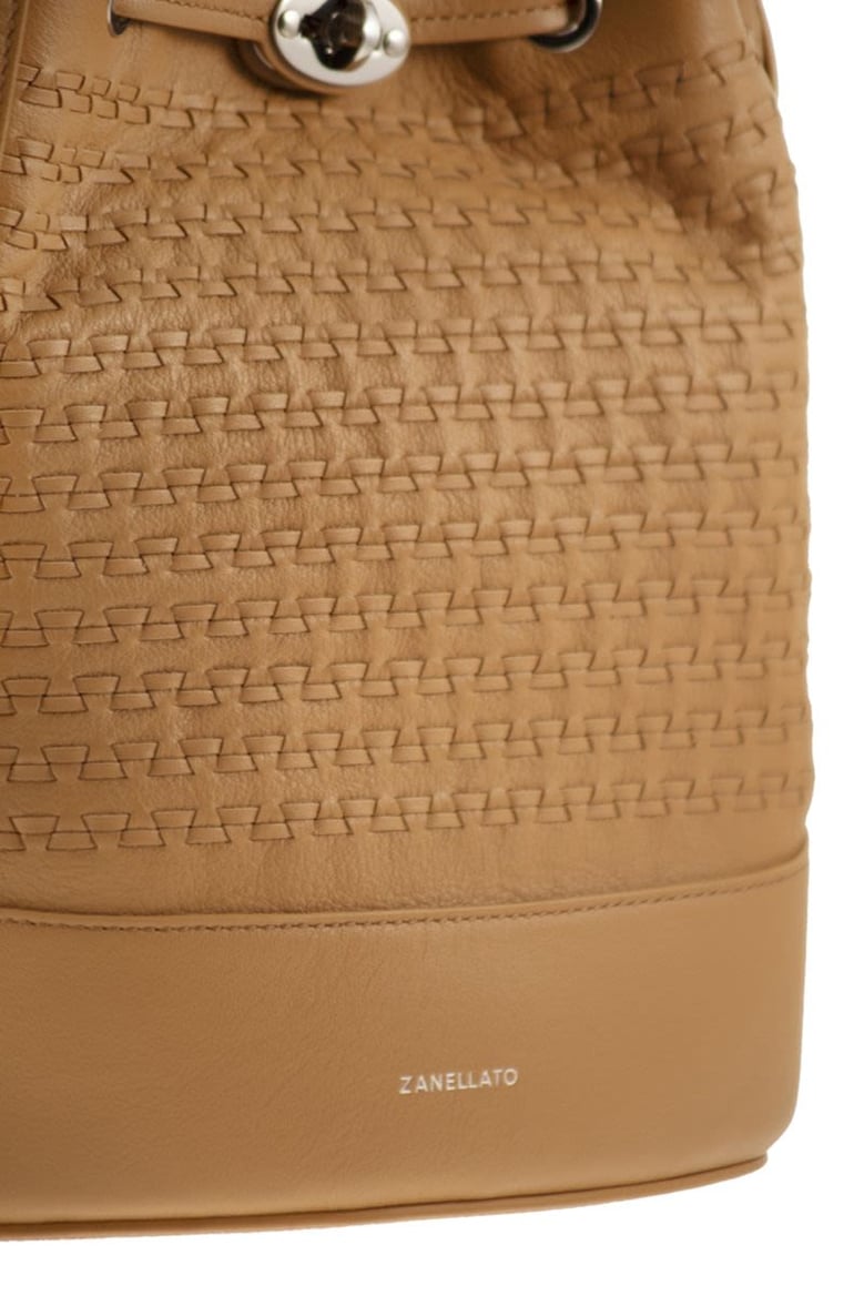 monda - leather bucket bag s by Selfnex