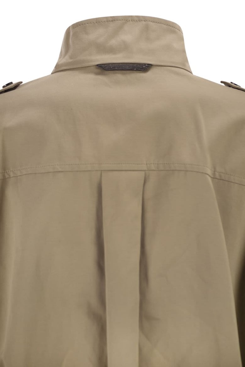 outerwear in cotton and linen canvas by Selfnex