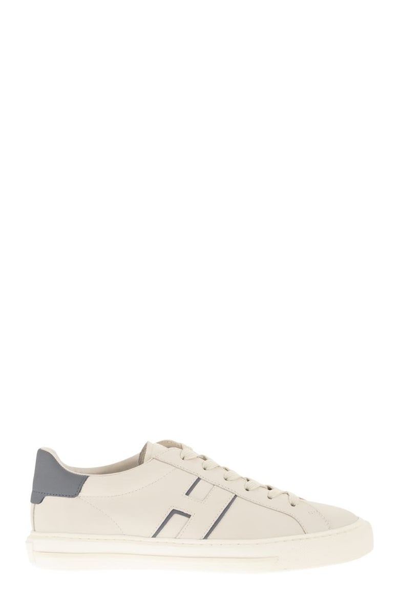h691 - rebel leather trainers by Selfnex