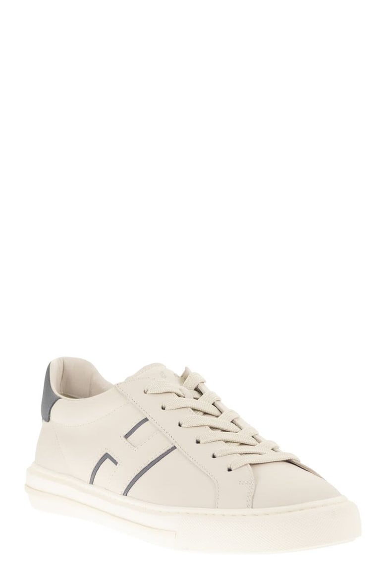 h691 - rebel leather trainers by Selfnex