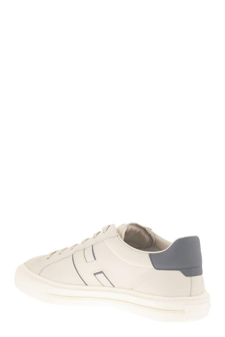 h691 - rebel leather trainers by Selfnex