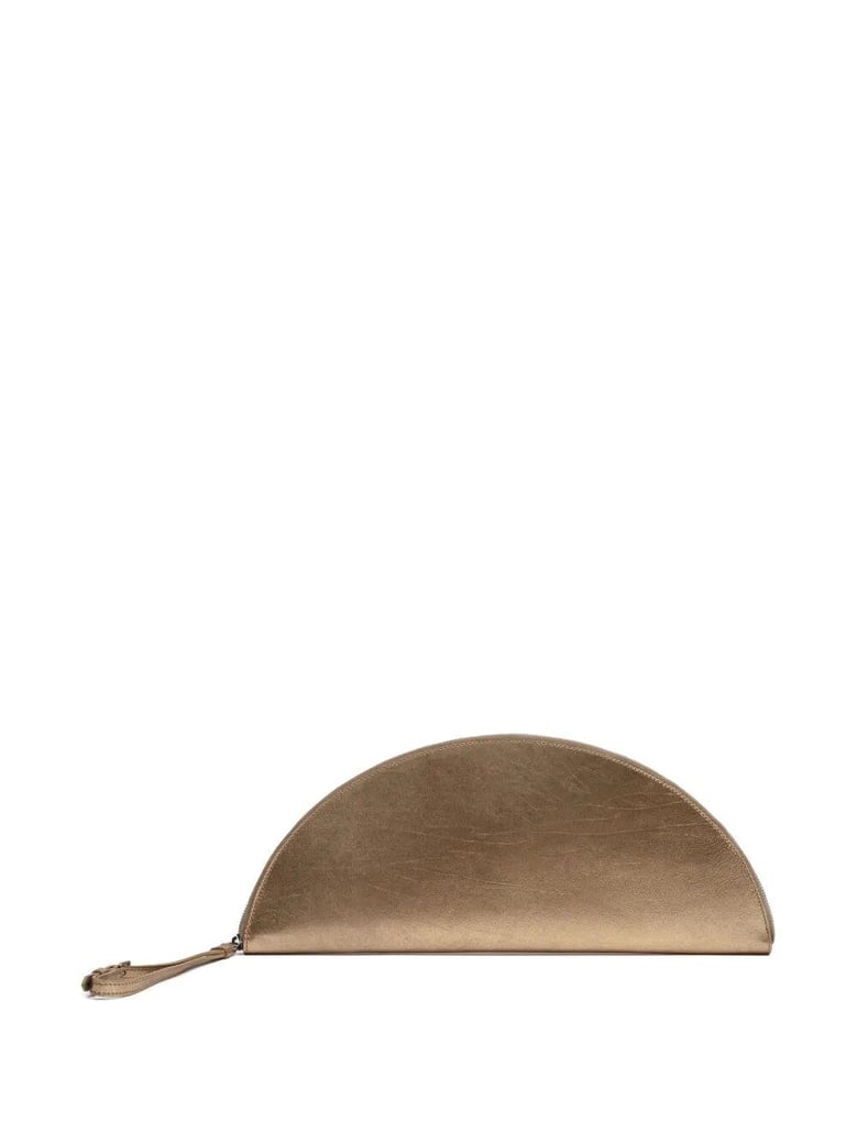 cream gold cow leather mini by Selfnex