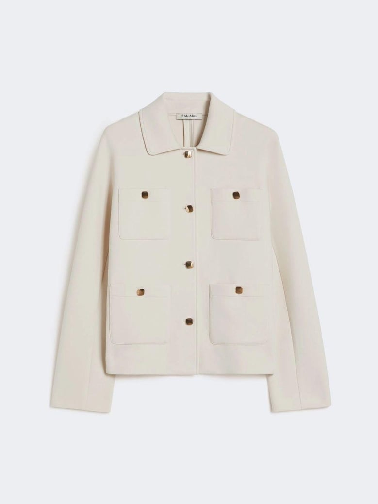 smmarmonioso jersey jacket beige by Selfnex
