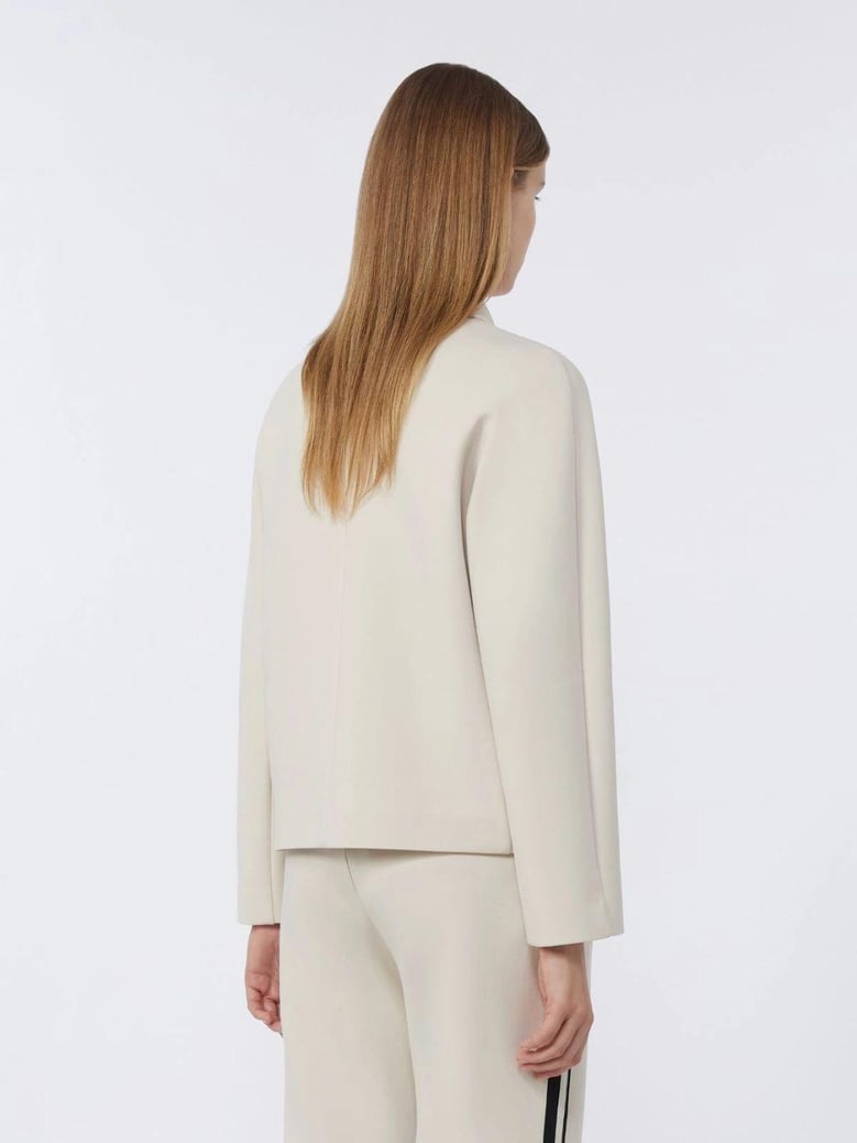 smmarmonioso jersey jacket beige by Selfnex