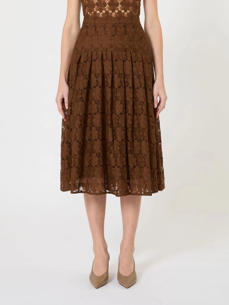 mstairone jersey skirt chocolate by Selfnex