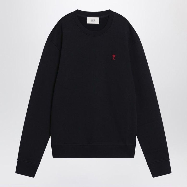 black ami de coeur sweatshirt by Selfnex