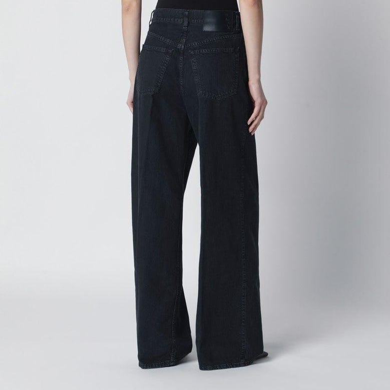 carbon candy pleated jeans by Selfnex