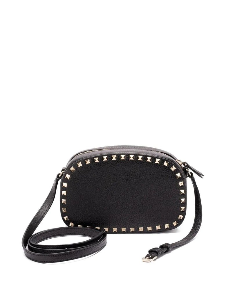 rockstud-embellished cross body bag by Selfnex