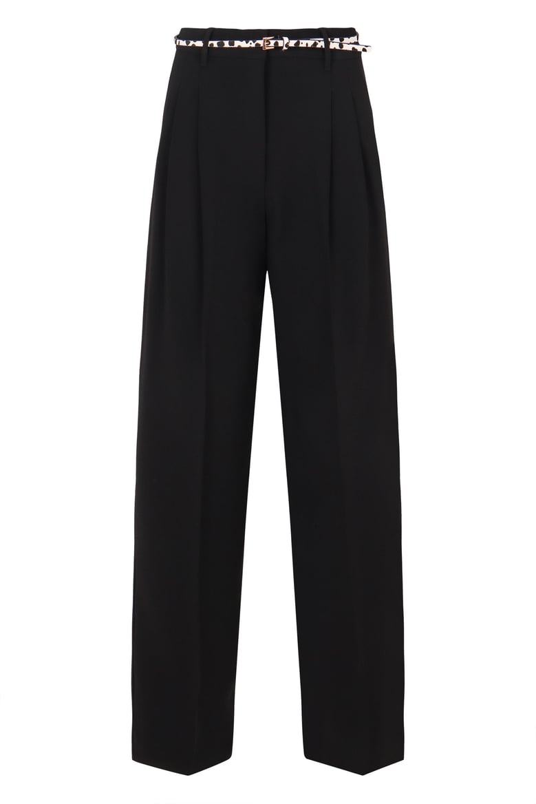 black cady pants by Selfnex