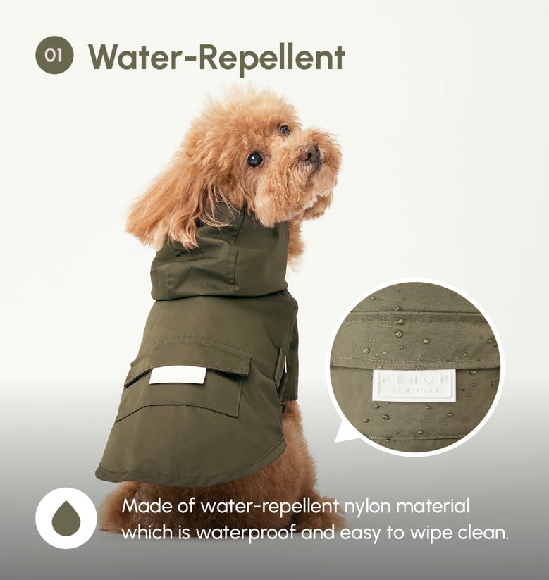 bowery raincoat - green by Selfnex