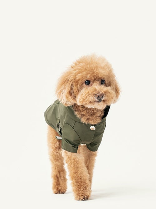 bowery raincoat - green by Selfnex
