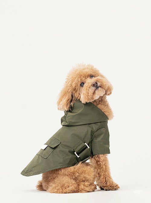 bowery raincoat - green by Selfnex