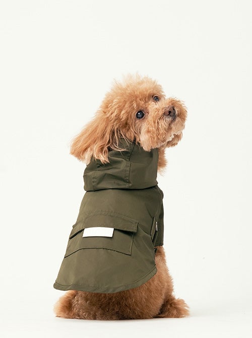 bowery raincoat - green by Selfnex