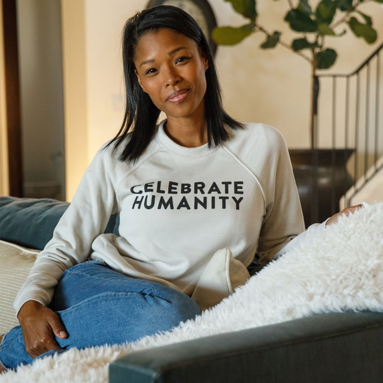celebrate humanity sweatshirt | crewneck by Selfnex