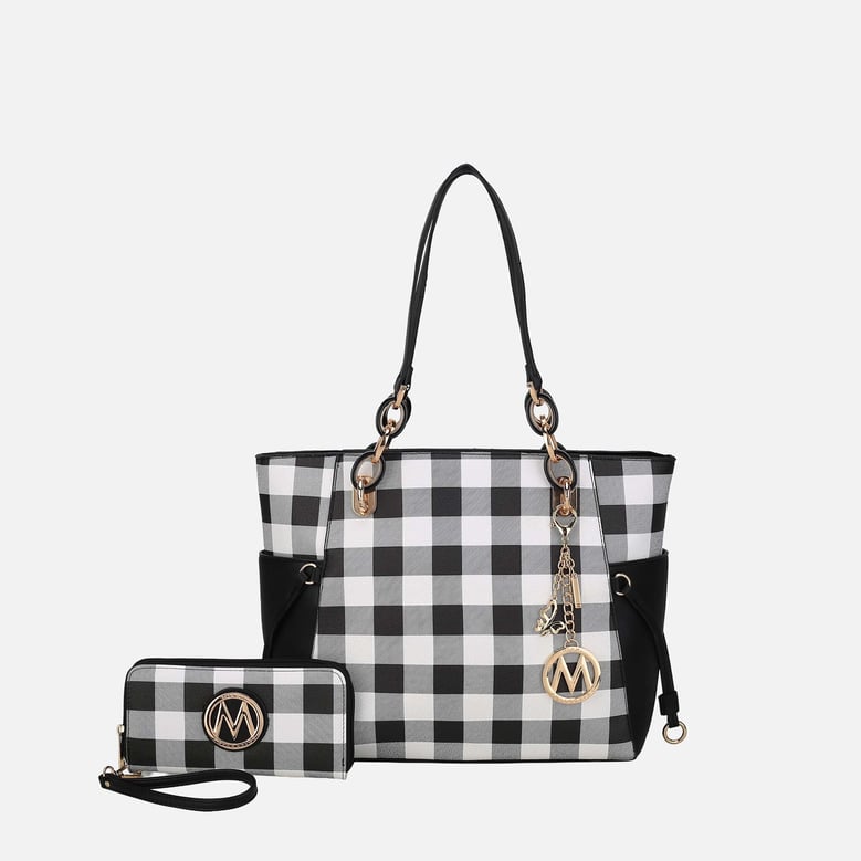 yale tote bag and wallet set by Selfnex