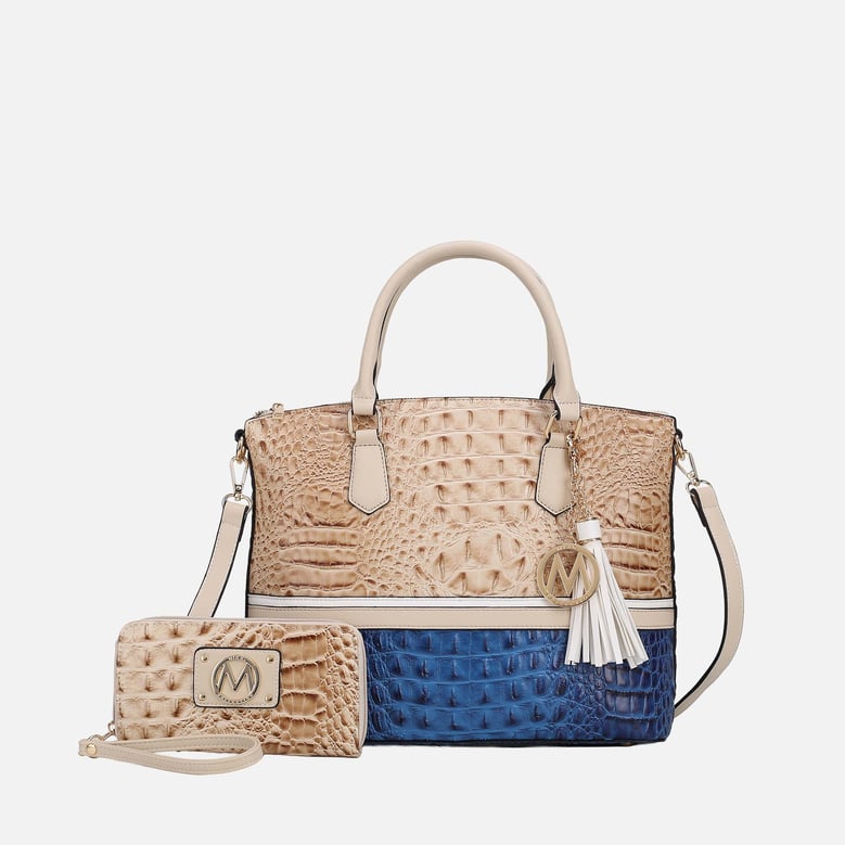 autumn tote bag and wallet set by Selfnex