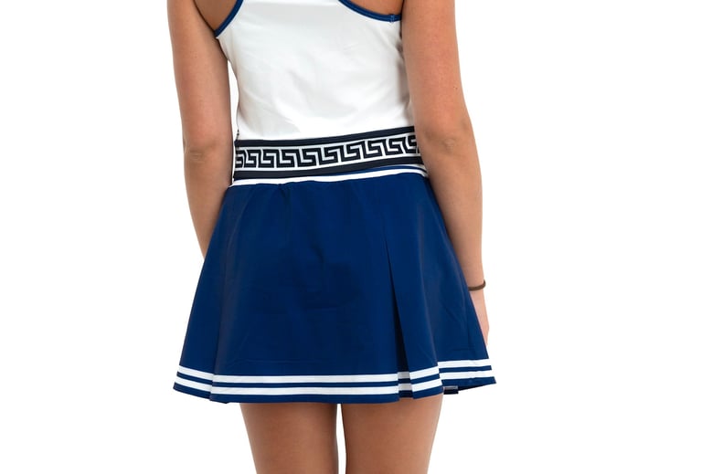 fairway classsic skirt | blue by Selfnex