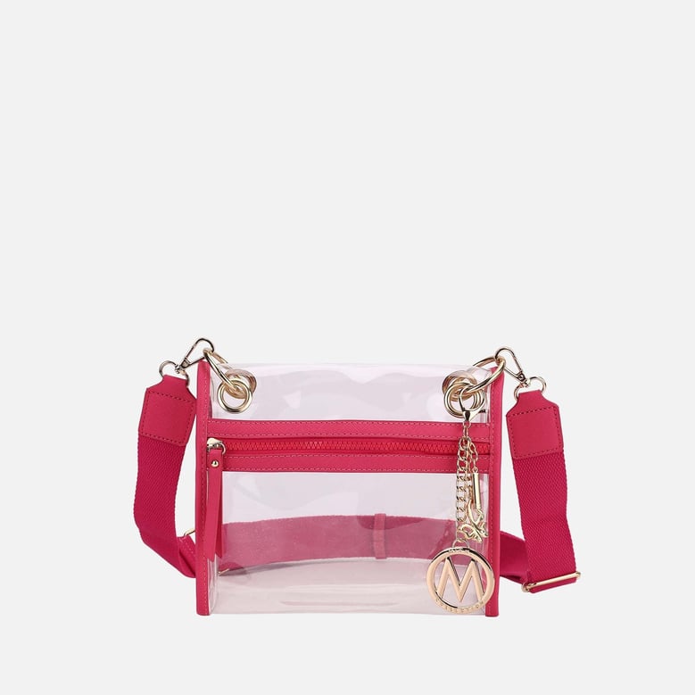 gia clear crossbody bag by Selfnex