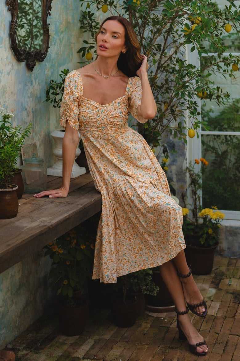 lilit midi dress by Selfnex