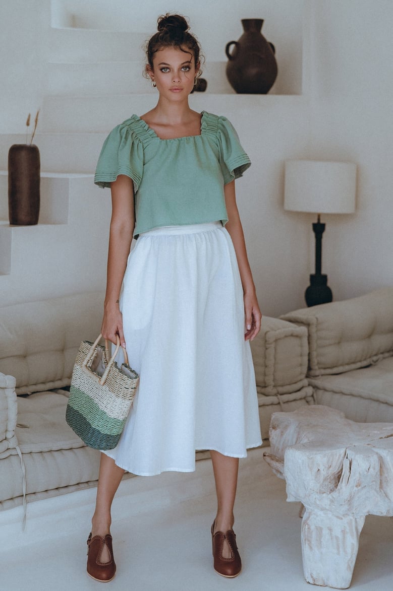 lola leather mules by Selfnex