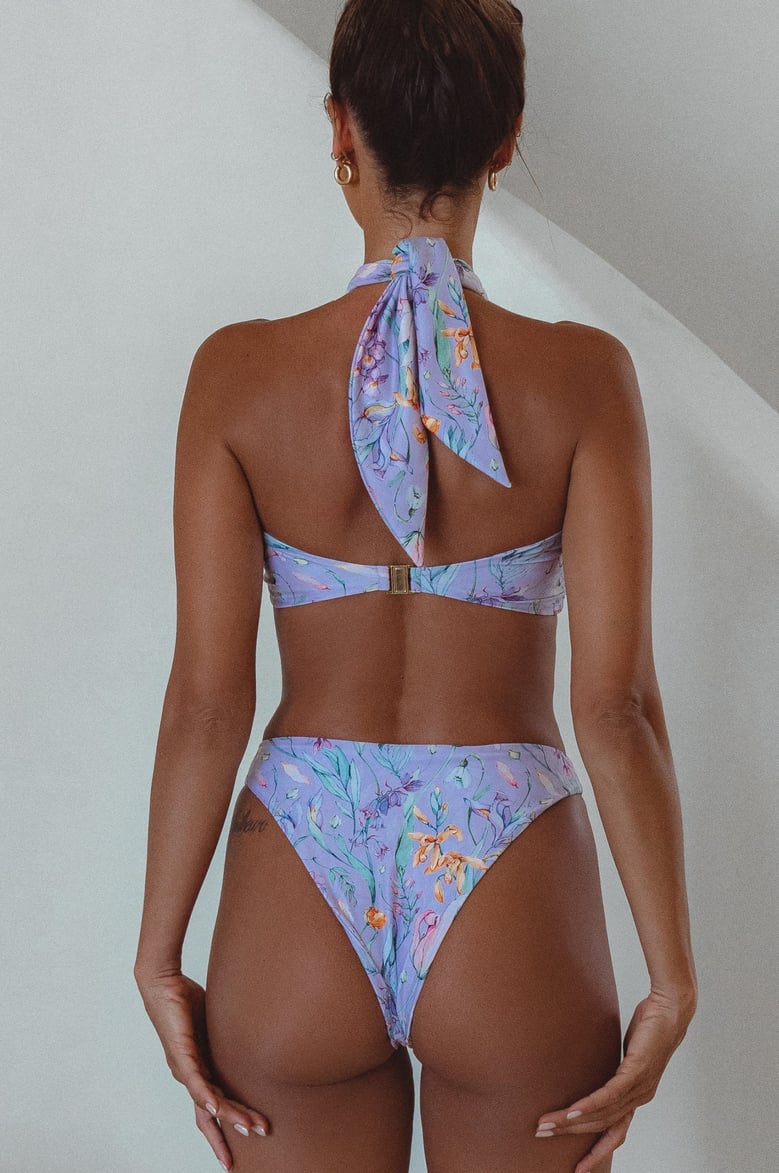 palmeria bandeau bikini top by Selfnex