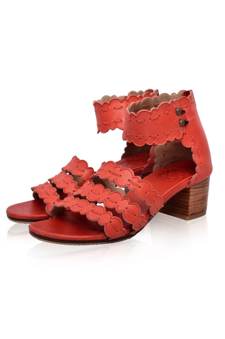 seaside leather sandals by Selfnex