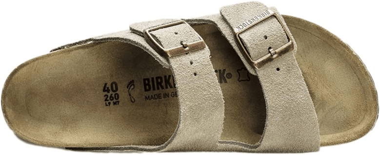 birkenstock arizona suede sandals by Selfnex