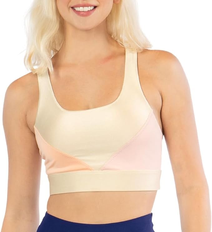 racer back color back bra by Selfnex