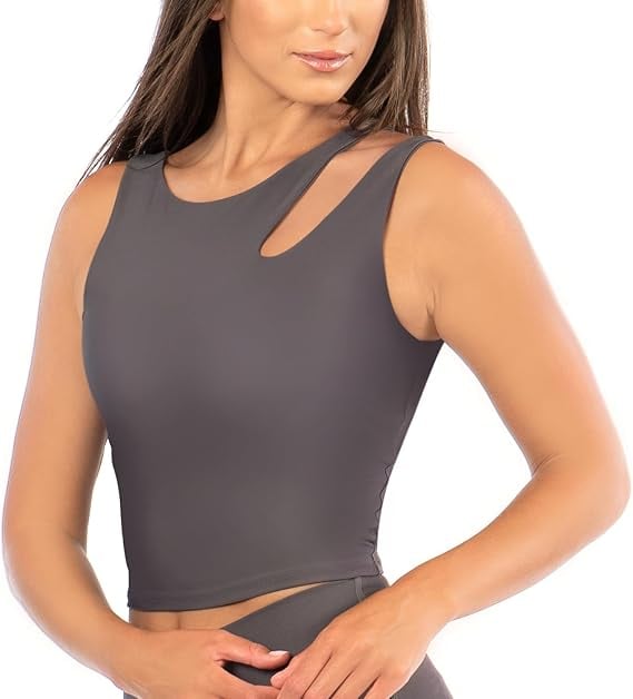midi cut out shoulder bra by Selfnex