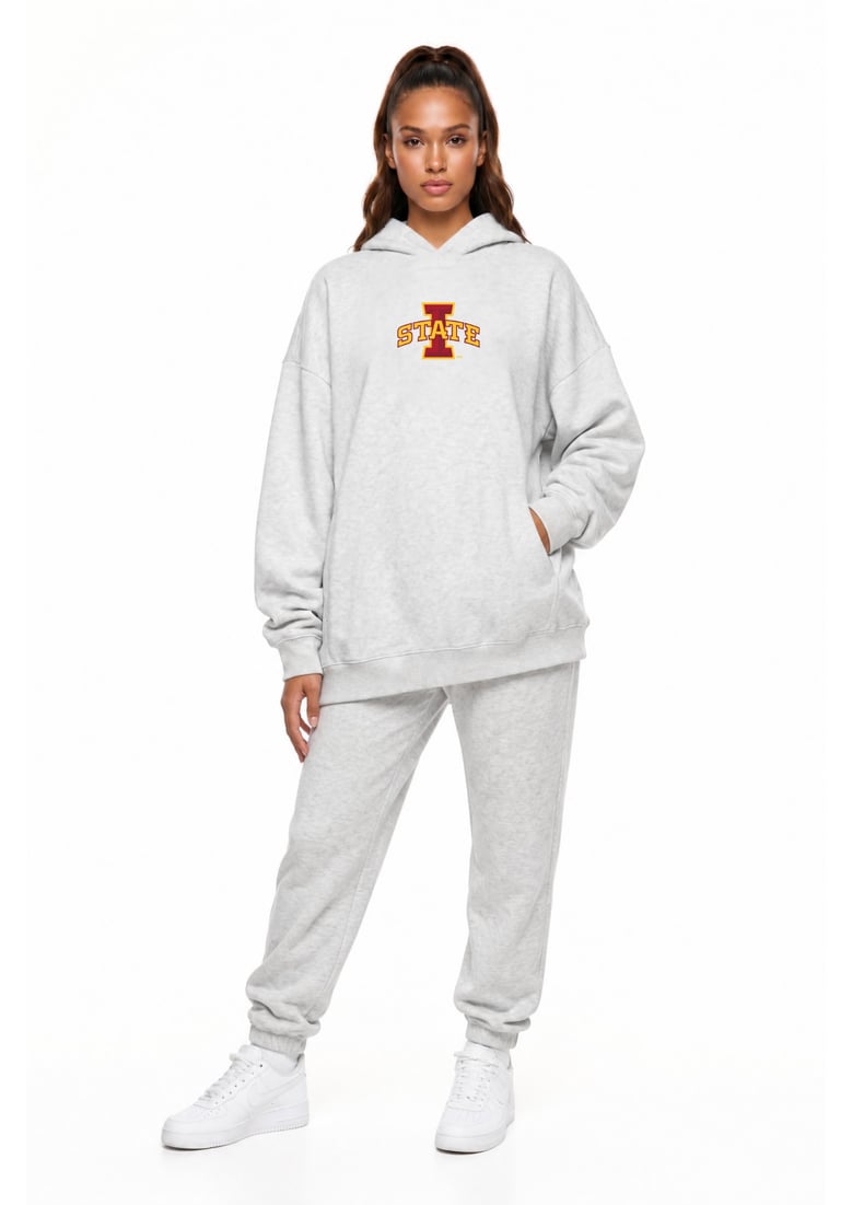 side pocket jogger iowa state by Selfnex