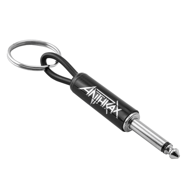 anthrax logo guitar plug keychain by Selfnex