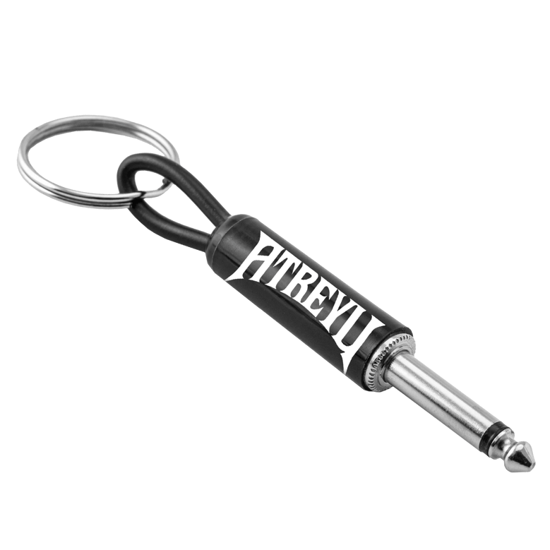 atreyu teinte logo guitar plug keychain by Selfnex
