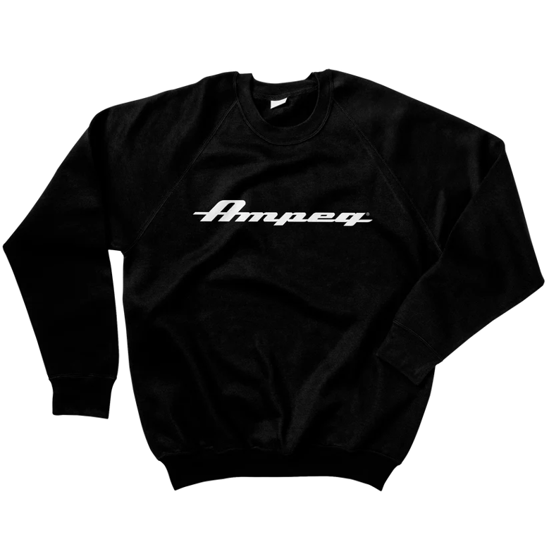 ampeg crew neck pullover x black by Selfnex
