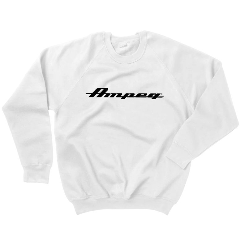 ampeg crew neck pullover x white by Selfnex